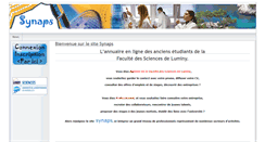 Desktop Screenshot of annuaire.sciences.univmed.fr