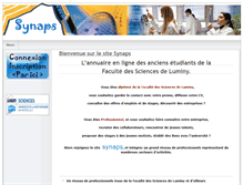 Tablet Screenshot of annuaire.sciences.univmed.fr